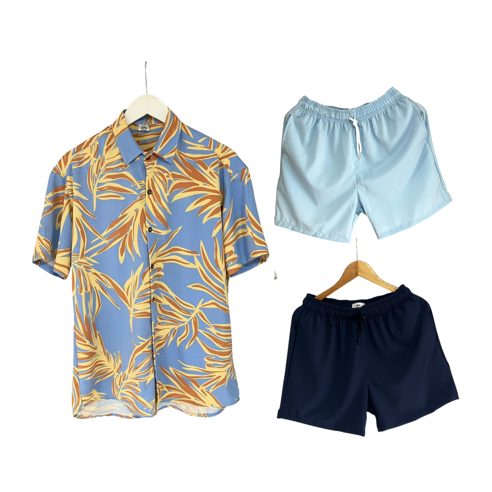 Set Camisa Marbella Rayon / Bañadora sin malla a eleccion