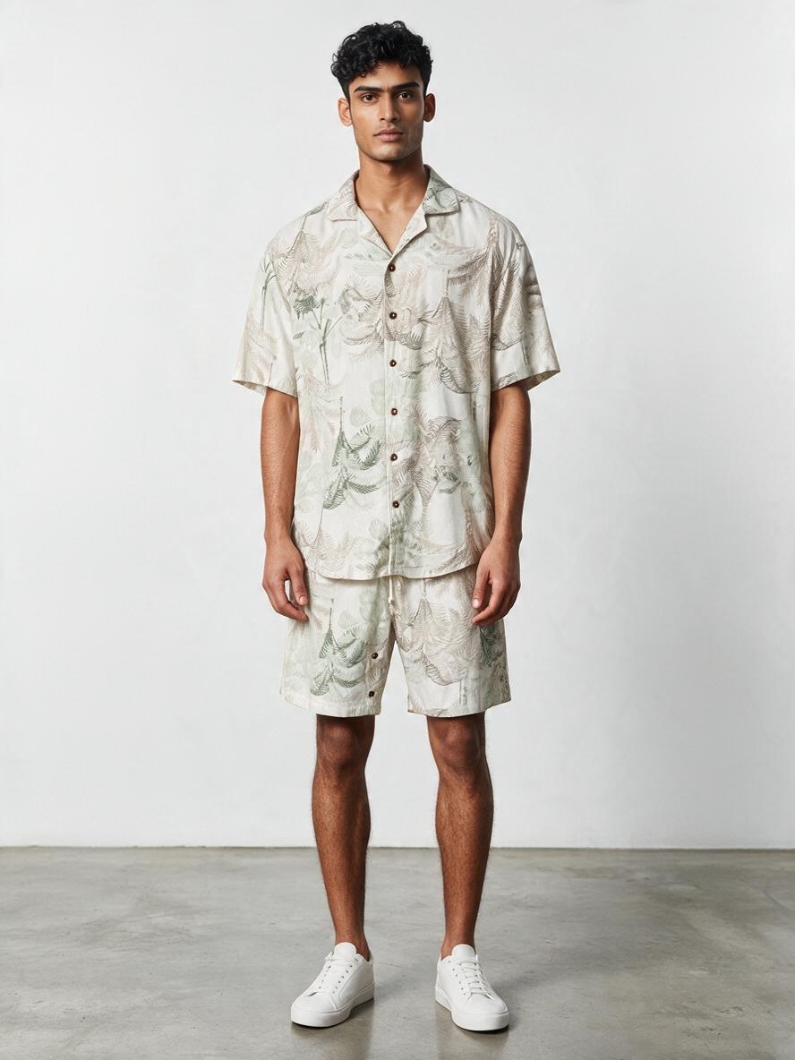 Camisa Q` Palmerio Rayon