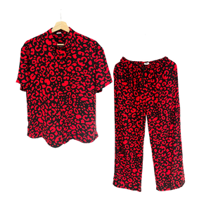 Conjunto ManchasRojas Unisex Pant+Camisa
