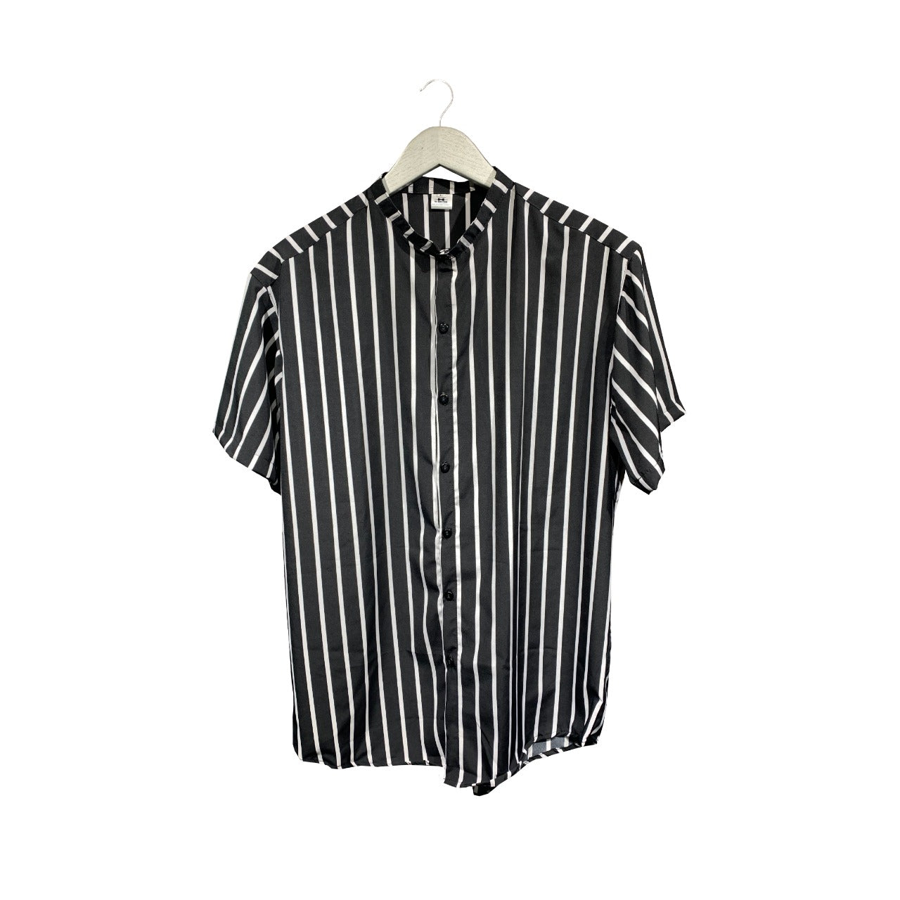 Camisa Negra rayas The Mow Store