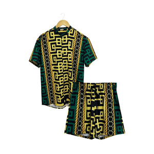 Conjunto Escalona Regular Fit Algodon